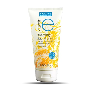 Beauty Formulas Vitamin E Foaming Facial Wash 150Ml