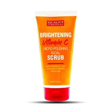 Beauty Formulas Brightening Vitamin C Micro-Polishing Facial Scrub 150Ml