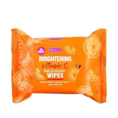 Beauty Formulas  Brightening Vitamin C Make-Up Remover Wipes 30&#39;S
