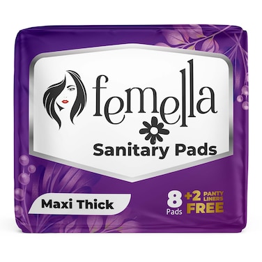 Femella Sanitary Pads 280Mm Maxi Thick 8S