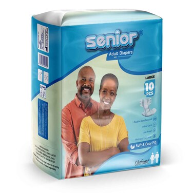 Senior Adult Diapers Large 10pcs