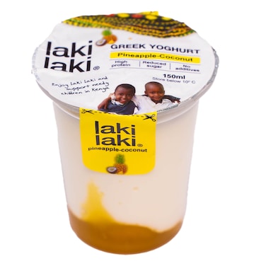 Laki Laki Pineapple And Coconut Greek Yoghurt 150ml