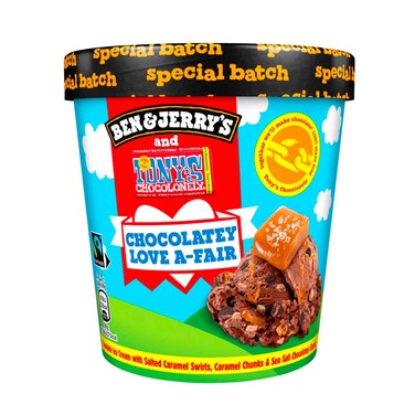 Ben &amp; Jerrys Chocolatey Love A-Fair 465Ml