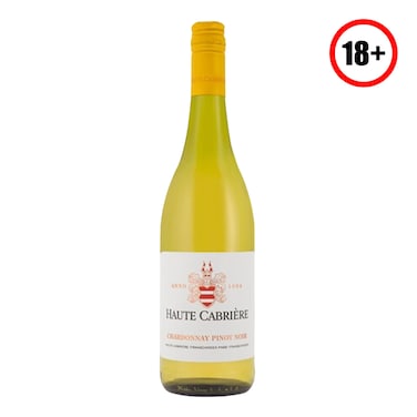 Haute Cabriere Chardonnay Pinot Noir White Wine 750Ml