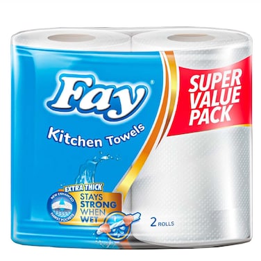 Fay Kitchen Towels X2