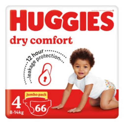 Huggies Dry Comfort Size 4 8-14Kg 8