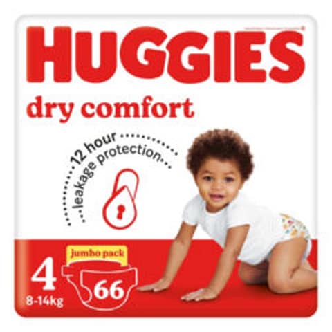 Huggies Dry Comfort Size 4 8-14Kg 8
