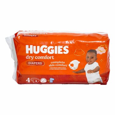Huggies Dry Comfort Size 4 8-14Kg 8