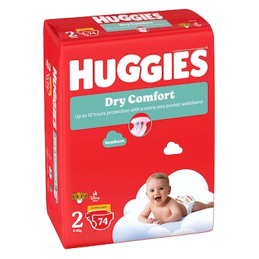 Huggies Dry Comfort  S2 Jumbo 74X2