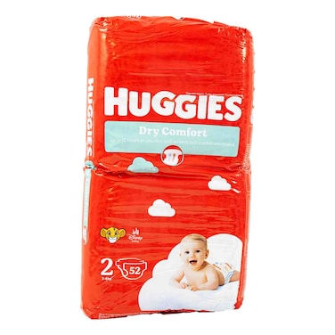 Huggies Dry Comfort  S2 Jumbo 2x52