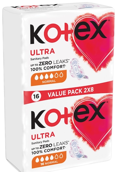 Kotex Female Pads Duos Normal 16S