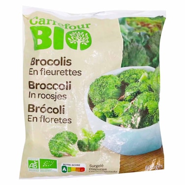 Carrefour Organic Broccoli 600G