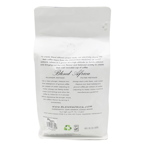 Blend Africa Espresso Dark Roast Coffee Beans 500g