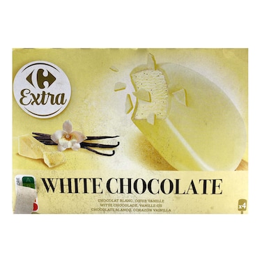 Carrefour  Ice cream Pops With Chocolate 4X300G