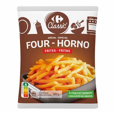 Carrefour Oven Fries 9/9 600G+