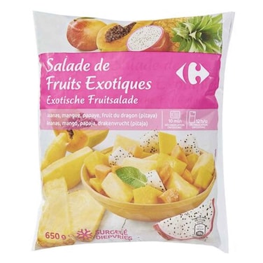 Carrefour Exotic Fruits Salad 650G