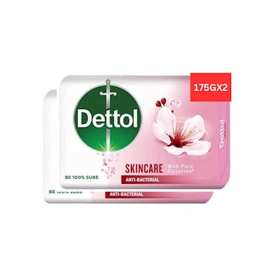 Dettol Bar Soap Skincare 175Gx2