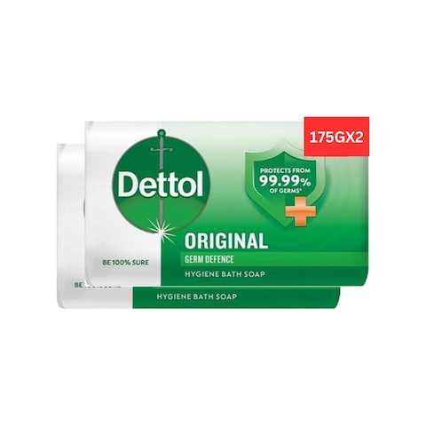 Dettol Bar Soap Original 175Gx2