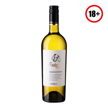 Badgers Creek Australian Chardonnay Semillon White Wine 750Ml