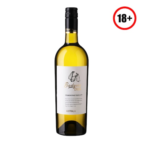 Badgers Creek Australian Chardonnay Semillon White Wine 750Ml