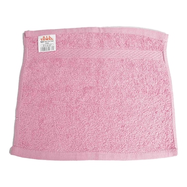 Sil Face Towel 12X12 Pink