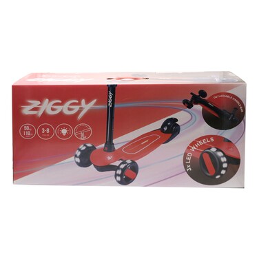 Ziggy Scooter 3 Wheels Zg-7036 Red