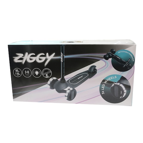 Ziggy Scooter 3 Wheels Zg-7037 Assorted Colours