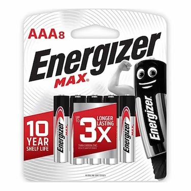 Energizer Batteries AAA 8