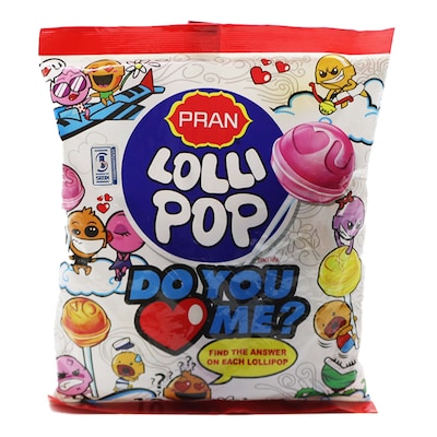Pran Lolli Pop Do You Love Me 24X10G