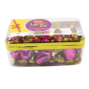 Pran Layer Plus Chocolate Toffee 185G