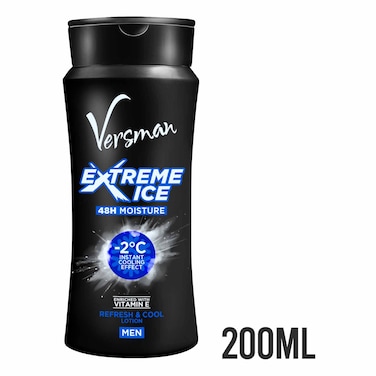 Versman Extreme Ice Body Lotion For Men 200ml