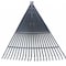 Braztool Garden Rake Blk Br223/22Bl