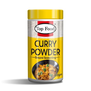 Top Food Curry Powder Jar 100Gm