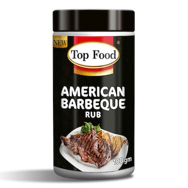 Top Food American Barbeque Rub Jar 100g
