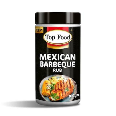 Top Food Mexican Barbeque Rub J100G