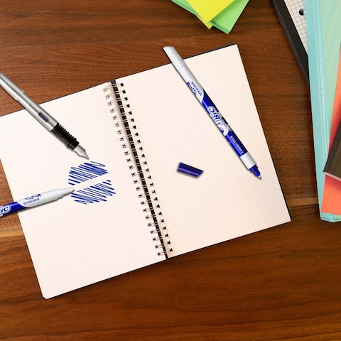 BIC Ink Eater Eraser Pens - Blue, Pack of 2
