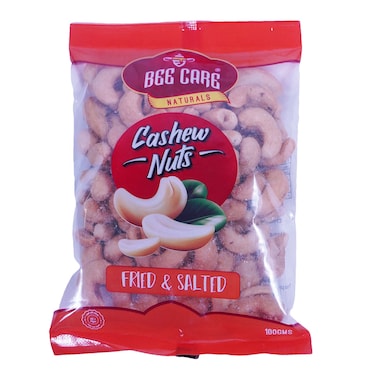 Beecare Naturals Fried And Salted Cashew Nuts 100g