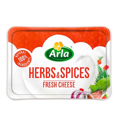 Arla Herbs &amp; Spices Fresh Cheese 200G