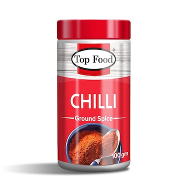 Top Food Chilli Powder Jar 100g