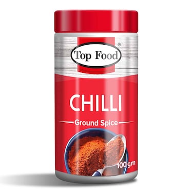 Top Food Chilli Powder Jar 100g