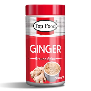 Top Food Ginger Powder Jar 100g