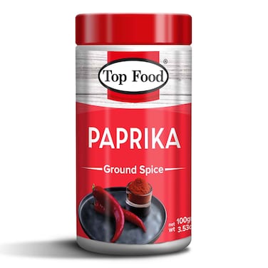 Top Food Paprika Jar 100g