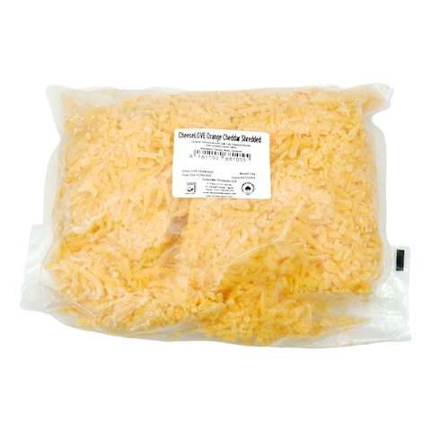 Cheeselove Orange Cheddar Shredded