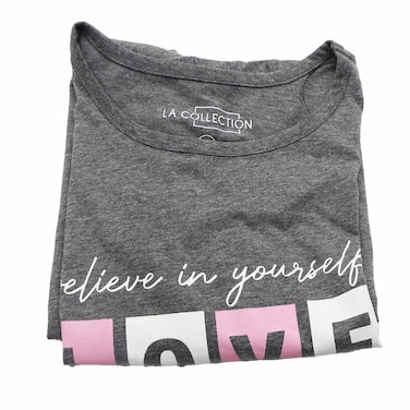 Basic Nightdressdark Grey Mels