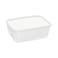 Kenpoly Rectangle Container 2L-White