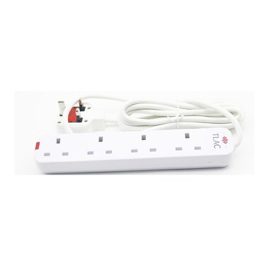 Tlac 4Way Extension Socket 3000WT Pk-1004