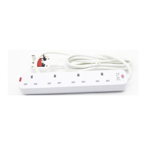 Tlac 4Way Extension Socket 3000WT Pk-1004