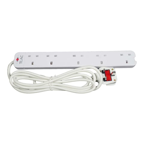 Tlac 5Way Extension Socket 3000Wt Pk-1005