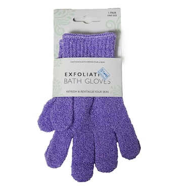 Uncle Bills Exfoliate Glove 1 Pack 4 Assorted.