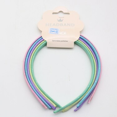 Uncle Bills Headband With Glitter 5 Pack